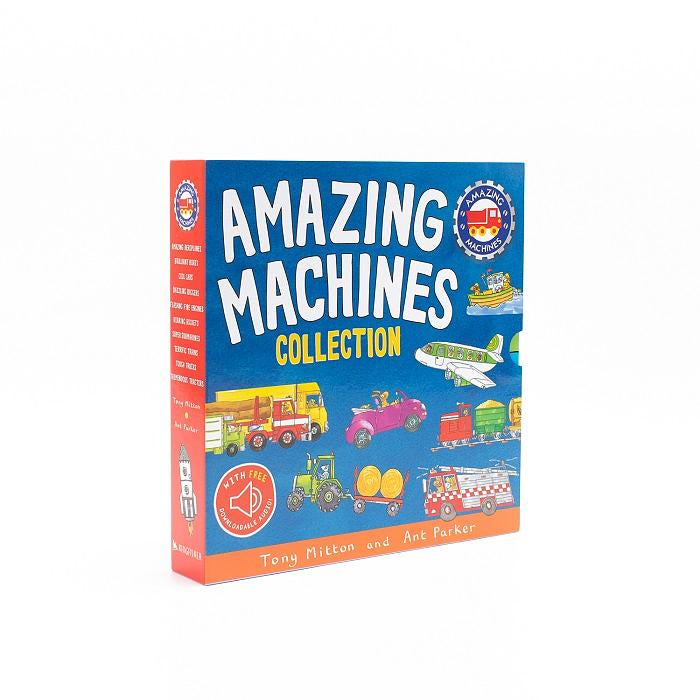 Amazing Machines 10-Book with QR Code