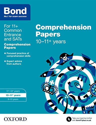 BOND COMPREHENSION PAPERS 10-11+YEARS