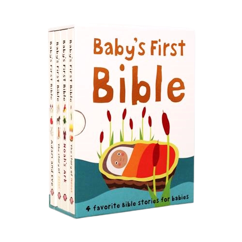 Baby's First Bible Boxed Set : The Story of Moses, the Story of Jesus, Noah's Ark, and Adam and Eve