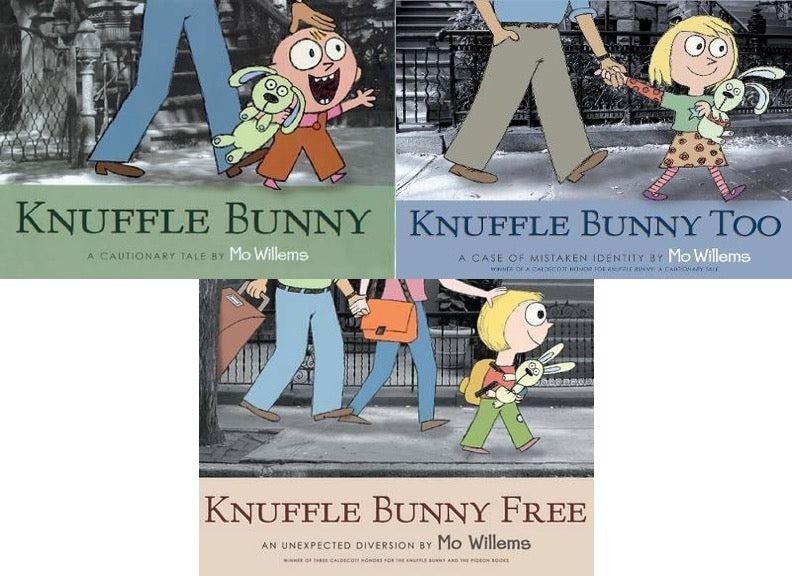 Knuffle Bunny Triology Set (3 Books)