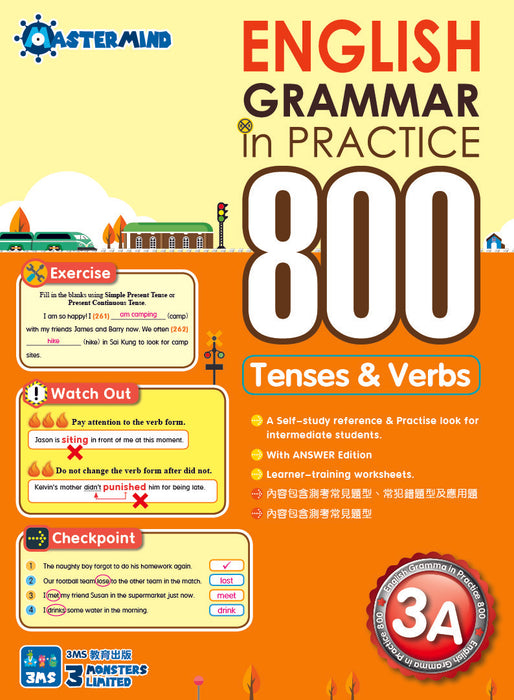 English Grammar in Practice 800 - Tenses and Verbs 3A