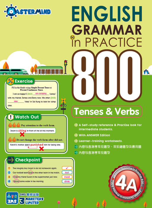 English Grammar in Practice 800 - Tenses and Verbs 4A