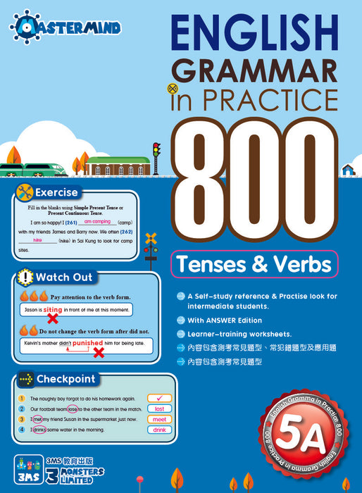 English Grammar in Practice 800 - Tenses and Verbs 5A
