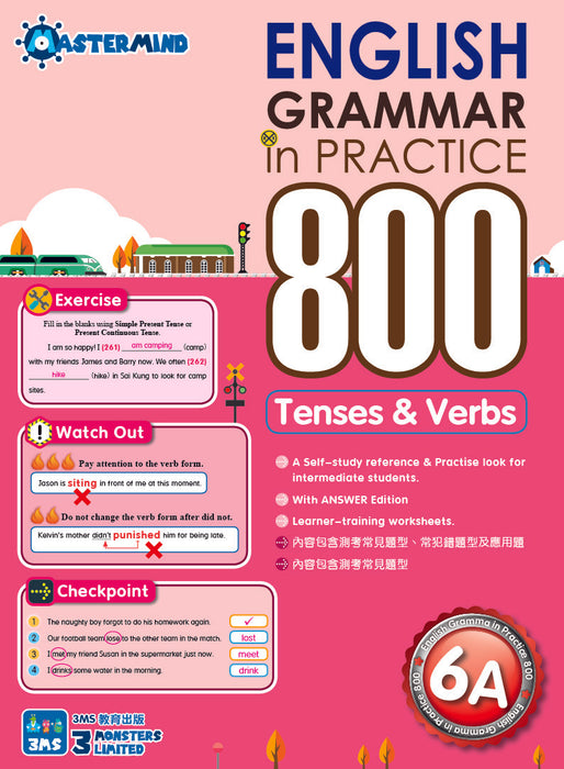 English Grammar in Practice 800 - Tenses and Verbs 6A