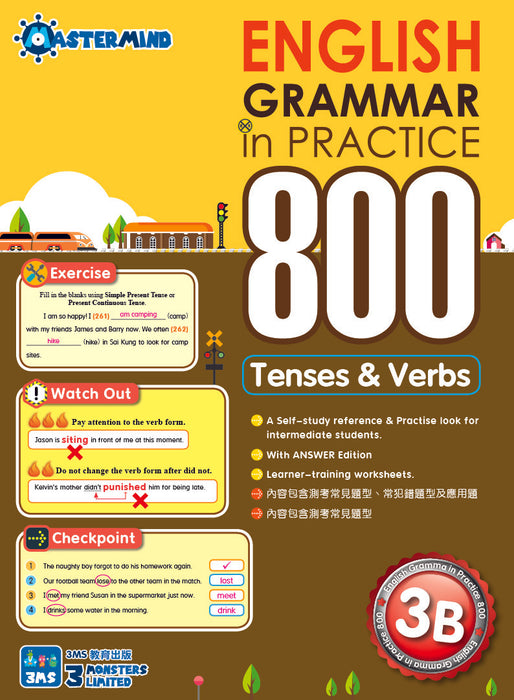 English Grammar in Practice 800 - Tenses and Verbs 3B