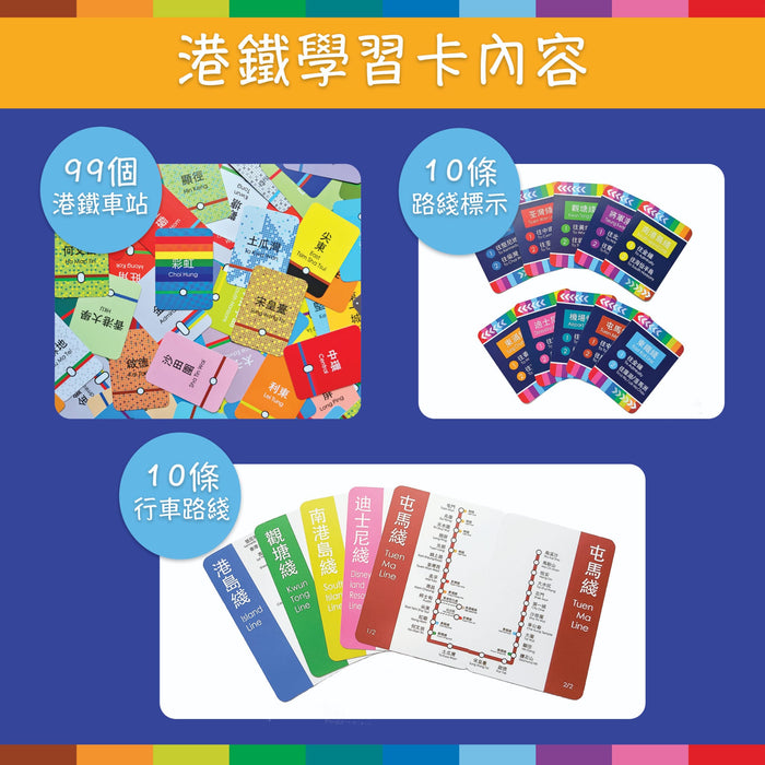 香港自家設計 - 港鐵學習卡