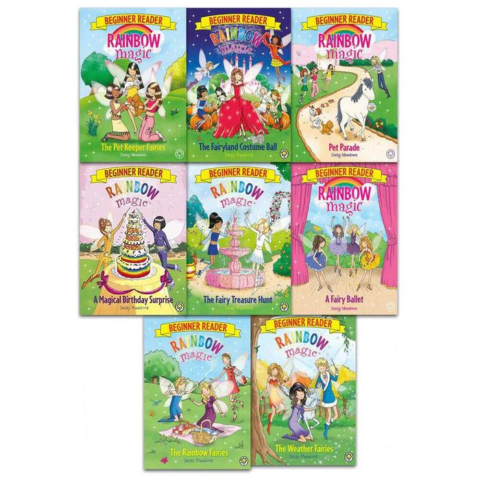 Rainbow Magic Beginner Readers 8 Books Collection Set