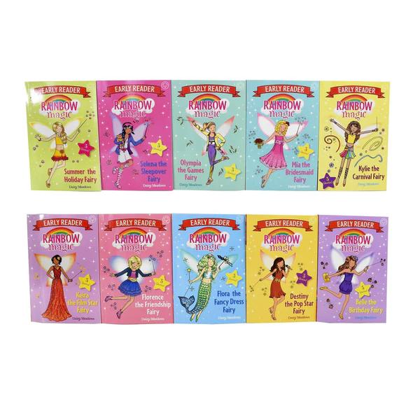 Rainbow Magic Early Reader Collection 10 Books Box Set