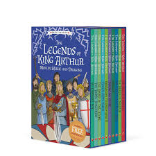 The Legends of King Arthur: Merlin, Magic, and Dragons (10 Books)